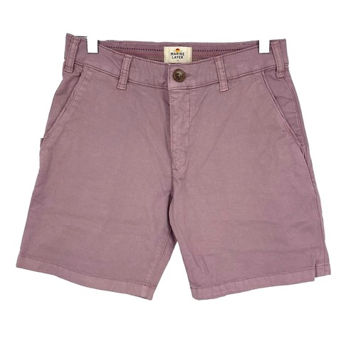 Stussy Spray Dye Denim Big Ol' Shorts Jorts Faded Pink | Size 28