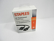 AC Replacement 6' PC Desktop/Monitor Power WAll Cord. 120V Fast US Shipping