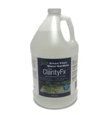Clarity FX Pond Clarifier & Flocculant -1 Gal - clears cloudy & dirty water fast