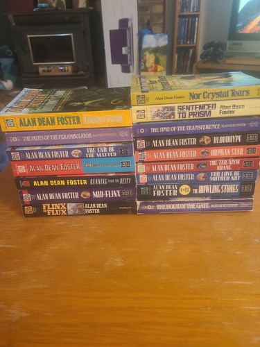Lot 18 Alan Dean Foster Novels, Flinx Spellsinger More! Please Look - Picture 7 of 9