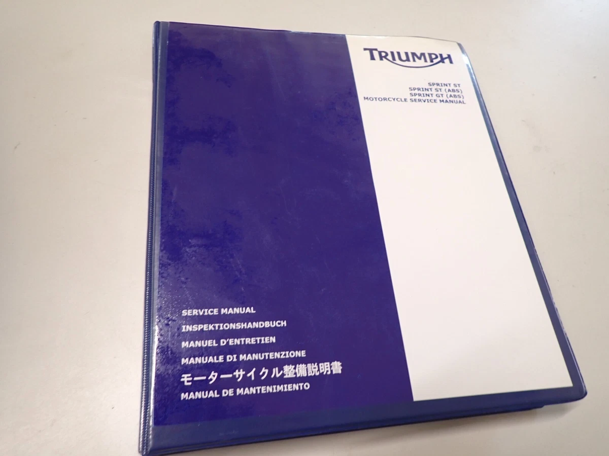 Triumph Motorcycle Service & Repair Manuals for sale | eBay
