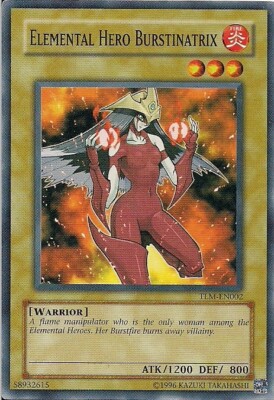 TLM-EN002 Elemental Hero Burstinatrix aus The Lost Millennium