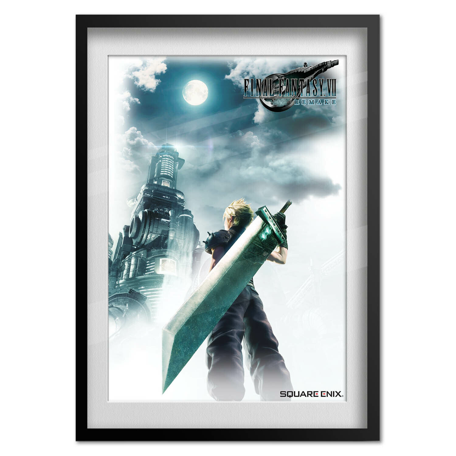 Final Fantasy VII Remake Limited Edition Fine Art Print FF7 Poster