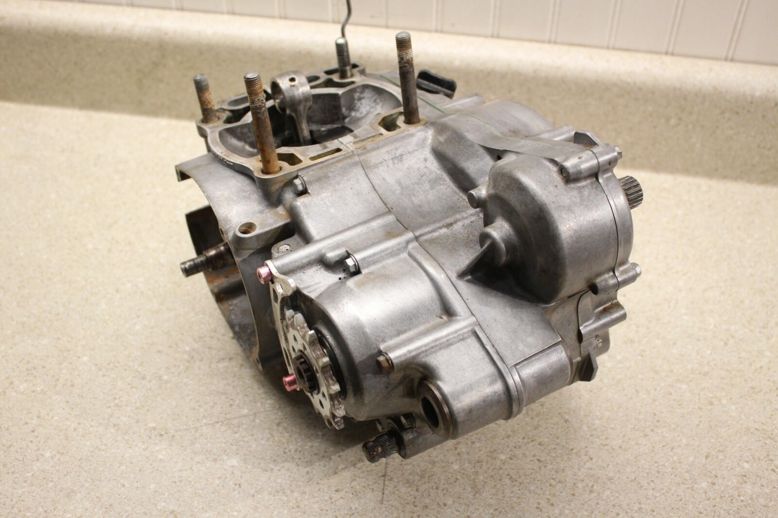 2002 Suzuki RM250 Bottom End Motor Assembly Left Right Crankcase 3247