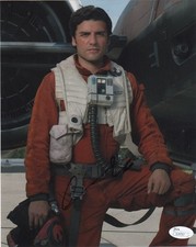 Oscar Isaac Star Wars Autographed Signed 8x10 Photo JSA COA #1