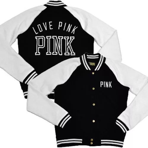 Love pink hotsell jacket victoria's secret