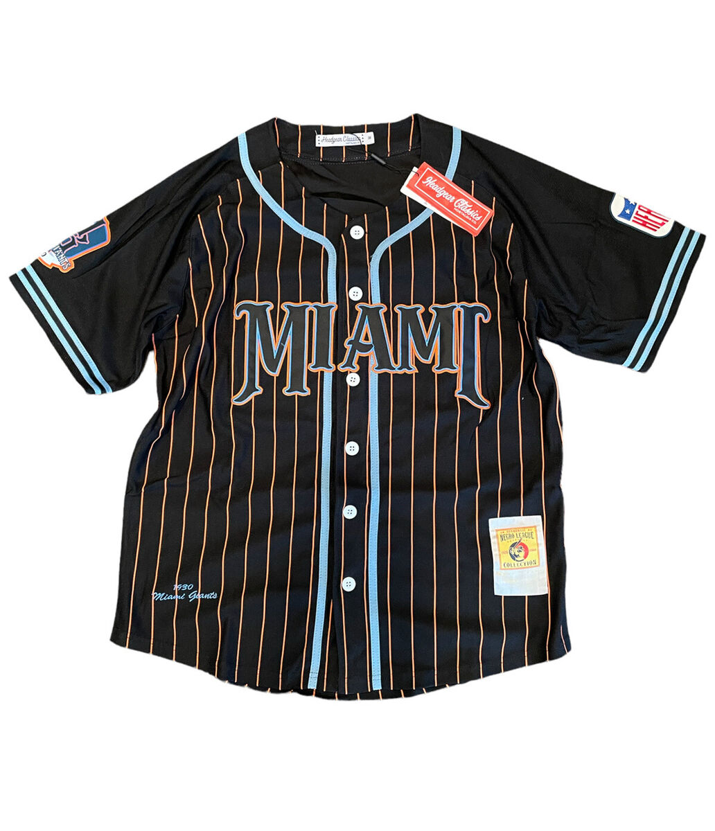 Miami Giants Headgear Classic Negro League Baseball Black Miami Giants Headgear Classic Negro League Baseball Black