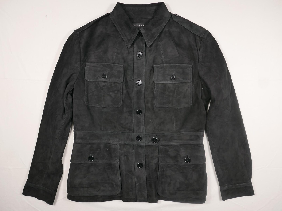 Polo Ralph Lauren ジャケット ブラック Lサイズ Polo Ralph Lauren 100% Genuine Leather Jacket Size L Large