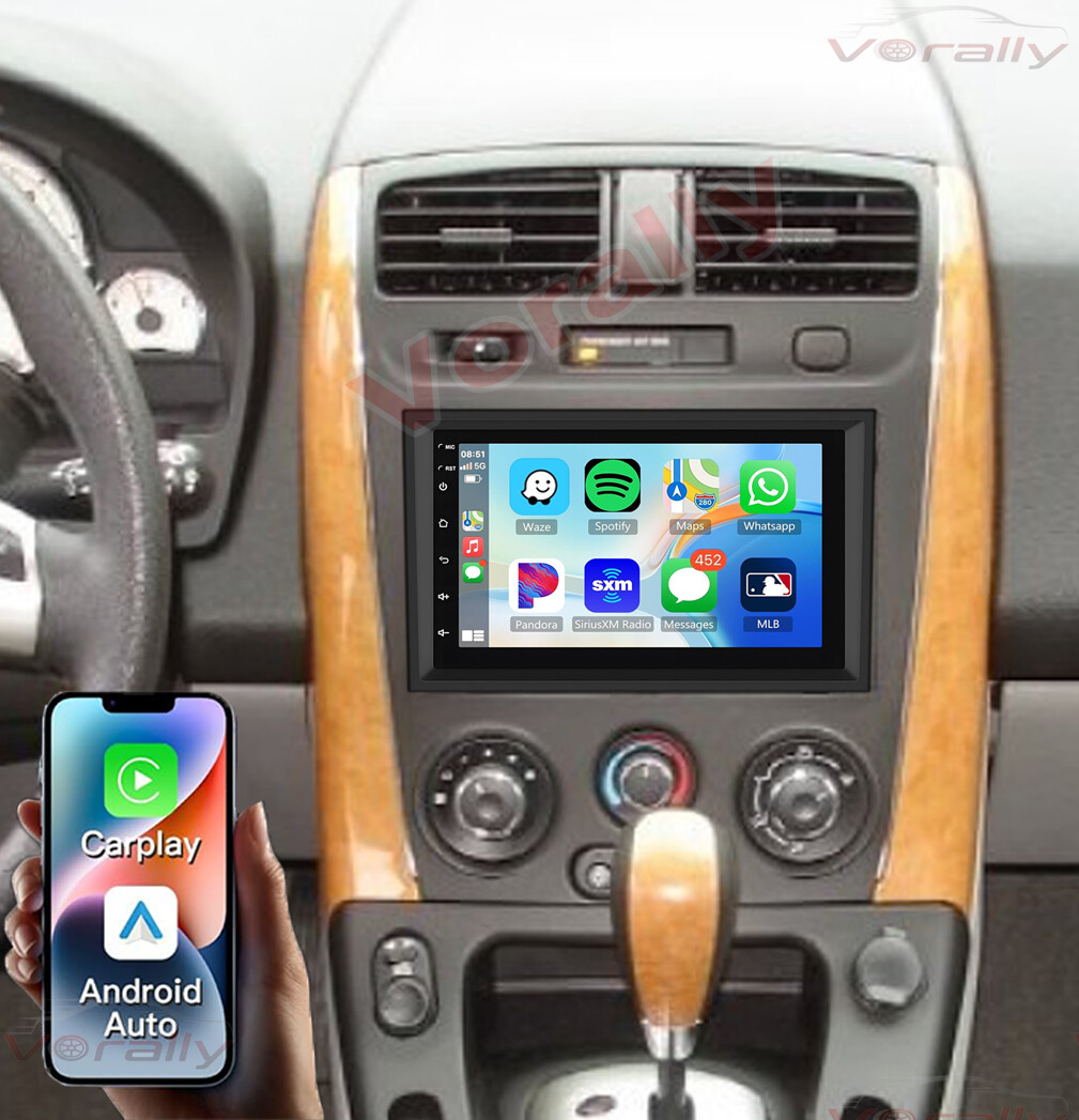 Hikity 2 Din7'' Android 13 Car Multimedia Player für Mercedes-Benz W209