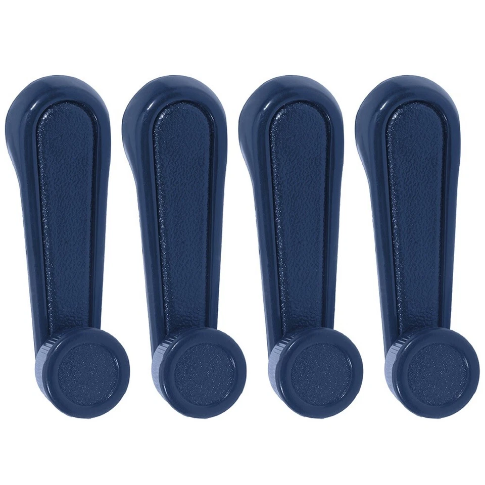4x Blue Left+Right Interior Window Crank Handles For 93-97 Toyota Corolla 76982 Foto 3 de 4