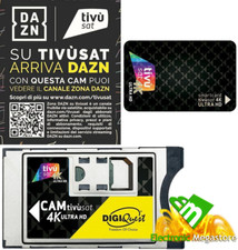 CAM TIVU'SAT HD SATELLITARE PER CARD XXX CI PER TESSERA TIVU' SAT E DECODER