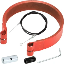 4" Go Kart Brake Band W/ 71" Throttle Cable Kit Compatible with Predator 212Cc 4