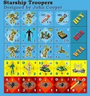 Replacement Counters for Avalon Hill’s Starship Troopers – Die-Cut