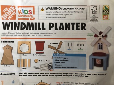 Home Depot Wood Craft Kits Group C eBay Home Depot Wood Craft Kits Group C eBay