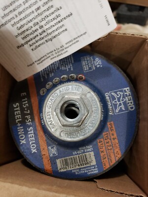 QTY 10 PFERD 61001 4.5 X1/4'' X 5/8 ''-11 GRINDING WHEEL 
