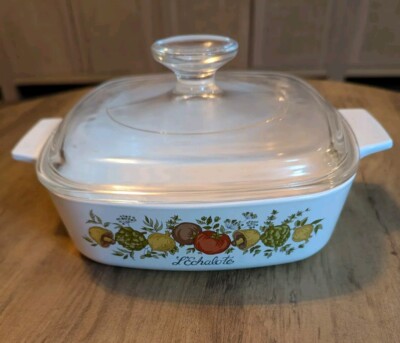RARE 1960 S Spice Of Life L Echalote Corning Ware A-1-B LID A7C