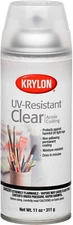 Krylon K01305 Acrylic Coating UV-Resistant Clear Gloss, 11 Ounce