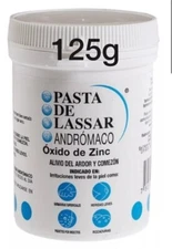 Pasta de Lassar 125g Rozaduras Rashes Herdas Leves Insect Bites   Ointment jar