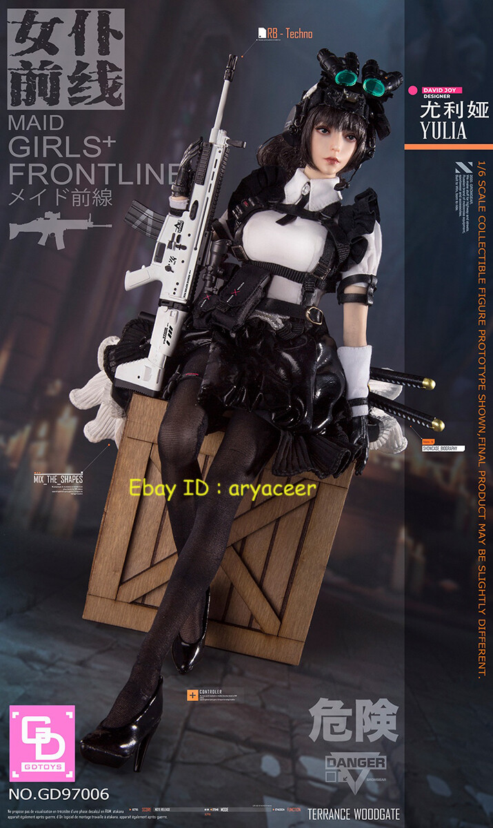 GDTOYS GD97006 Maid Girls Frontline 1/6 Yulia Action Figure Model