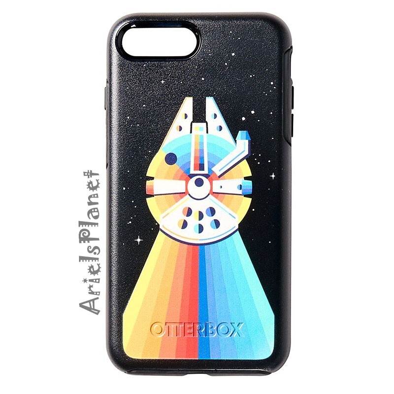 Disney Parks OTTERBOX Star Wars Millennium Falcon Rainbow iPhone 8