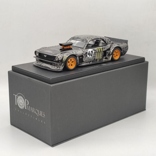 TopM 1/18 FORD USA MUSTANG HOONIGAN COUPE 1965 KEN BLOCK #43 Resin Models Car - Picture 1 of 10