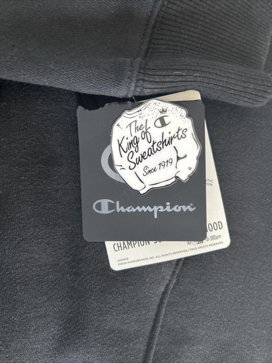 Champion Original Super Fleece Cone Hoodie Black S2202