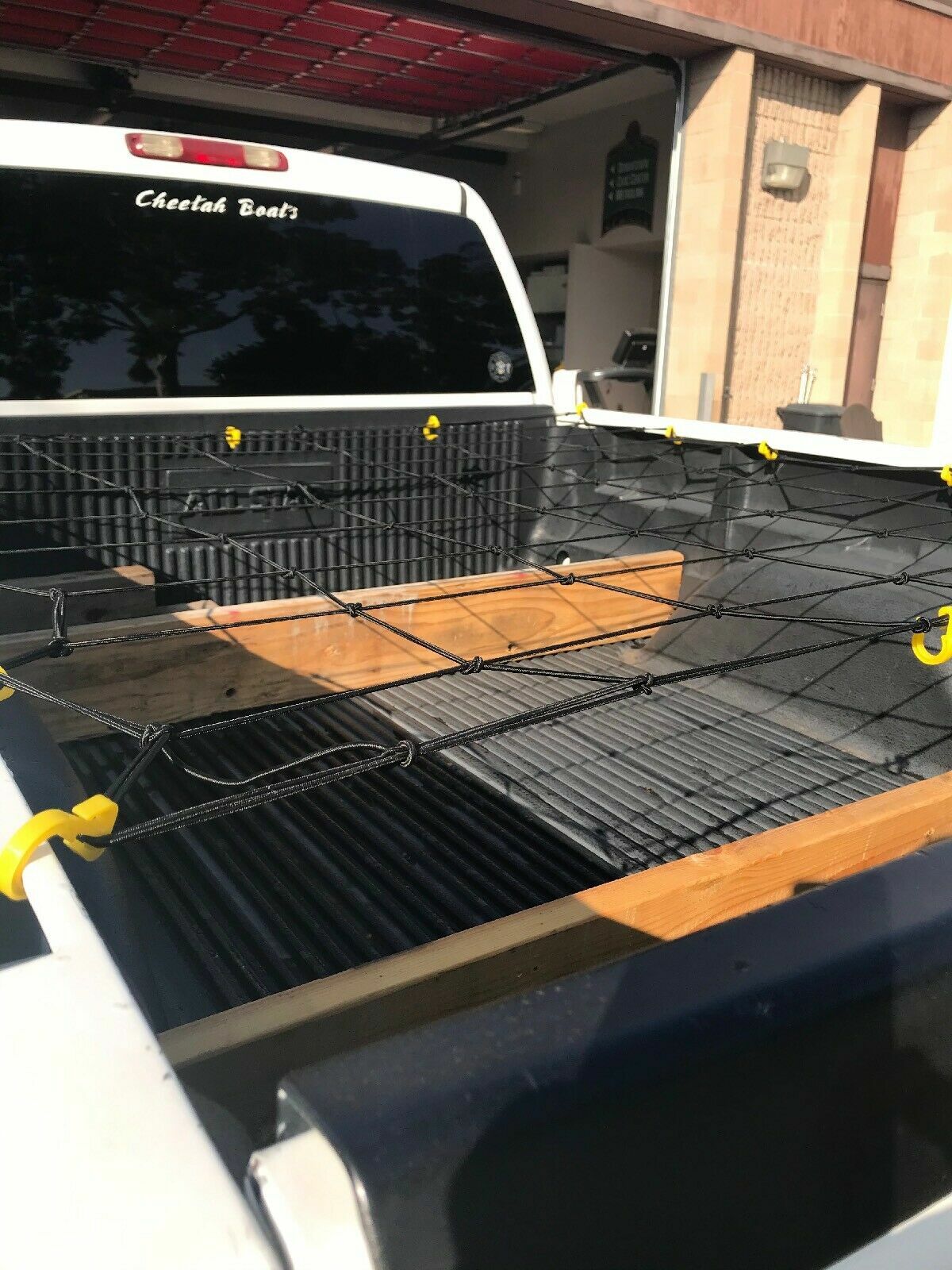 Cargo Net Bed Tie Down Hooks for CHEVY COLORADO Mid Size Long Bed 60" x 98" New 