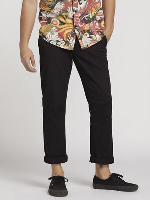 Volcom Frickin Stretch Chino Hose (schwarz)