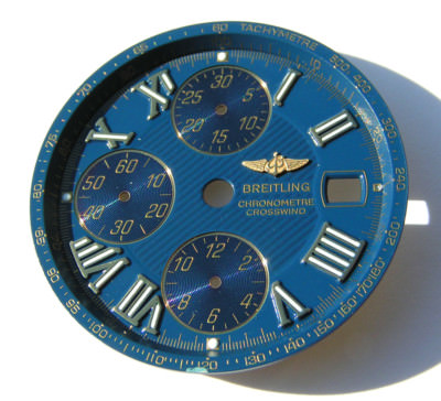 BREITLING CHRONOMETRE CROSSWIND B13355 BLAUES ZIFFERBLATT BLUE DIAL ESFERA I083