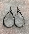 NWOT Or Paz Sterling Silver 925 Pear Shape Drop Large Earrings Israel PZ / au — photo 7