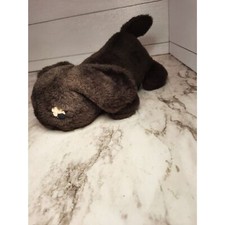 Stuffed Black Puppy 1950s 60s Vintage Kudlin' Kuties by Toni