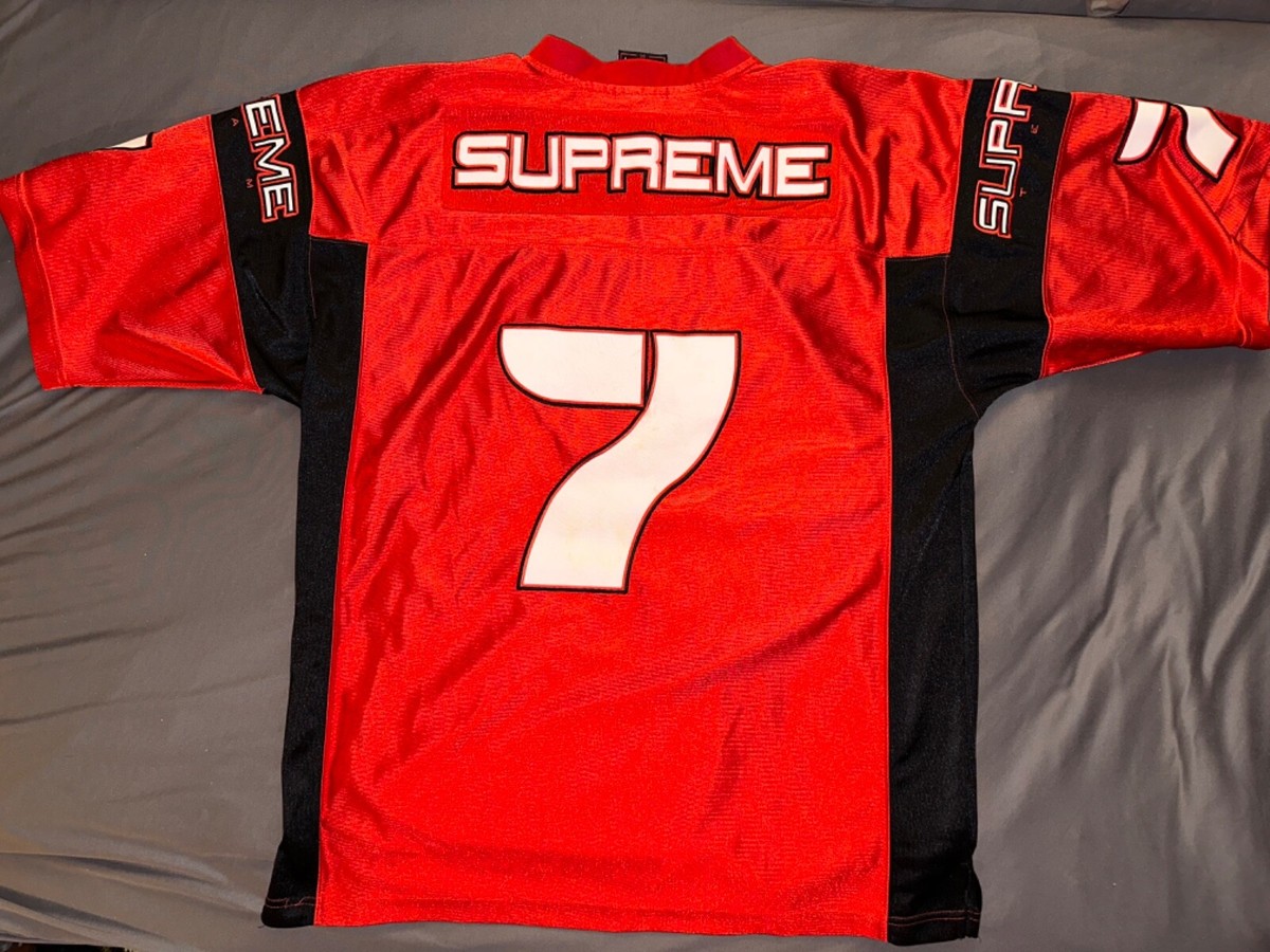 Vintage Origiginal 90s dada supreme t-shirt shiny red black Vintage Origiginal 90s dada supreme t-shirt shiny red black