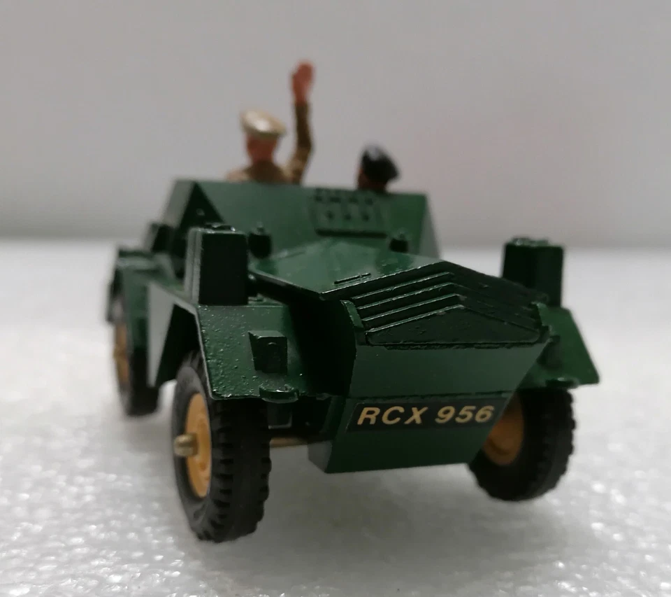 British SCOUT CAR Estafette - Vintage Britains 9781 , Made in England 1974 - Image 4 of 4