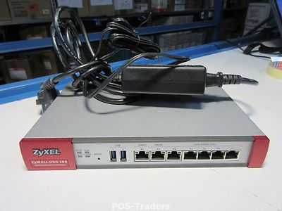 ZyXel USG100 Zywall Usg Security Appliance  DMZ 4 Gateway 50 10/100/1000Base-T