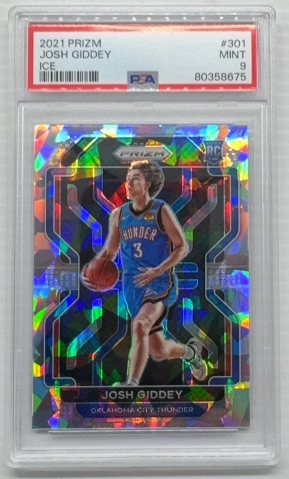 2021-22 Panini Prizm - Josh Giddey #301 Hyper Prizm (RC) Make your offer