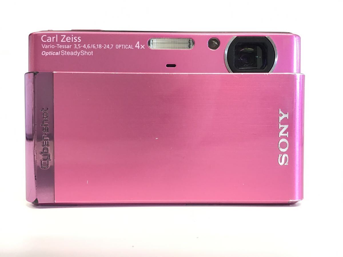 サイバーショット　コンパクトデジタルカメラ　ピンク　SONY DSC-T90 SONY Cyber-shot DSC-T90 pink Japanese only compact digital