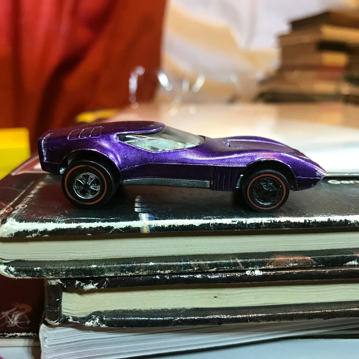 HotWheels Torero 1968 ホットウィール　ヴィンテージ　US製 Hot Wheels Redline Purple Torero 1968 Mattel US Light