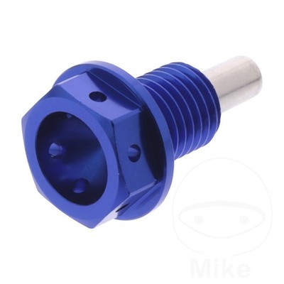 JMP Ölablassschraube magnetisch blau Alaun passend für Azel Aries 50 4T 2009-2010