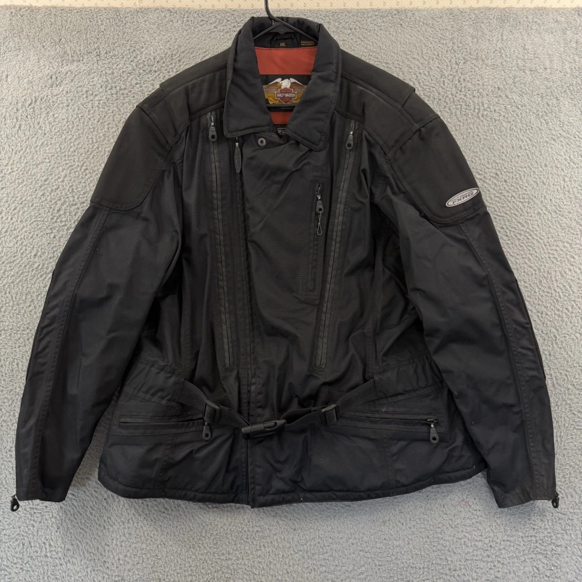 Preços baixos em Harley-Davidson FXRG Preto Casacos, jaquetas e