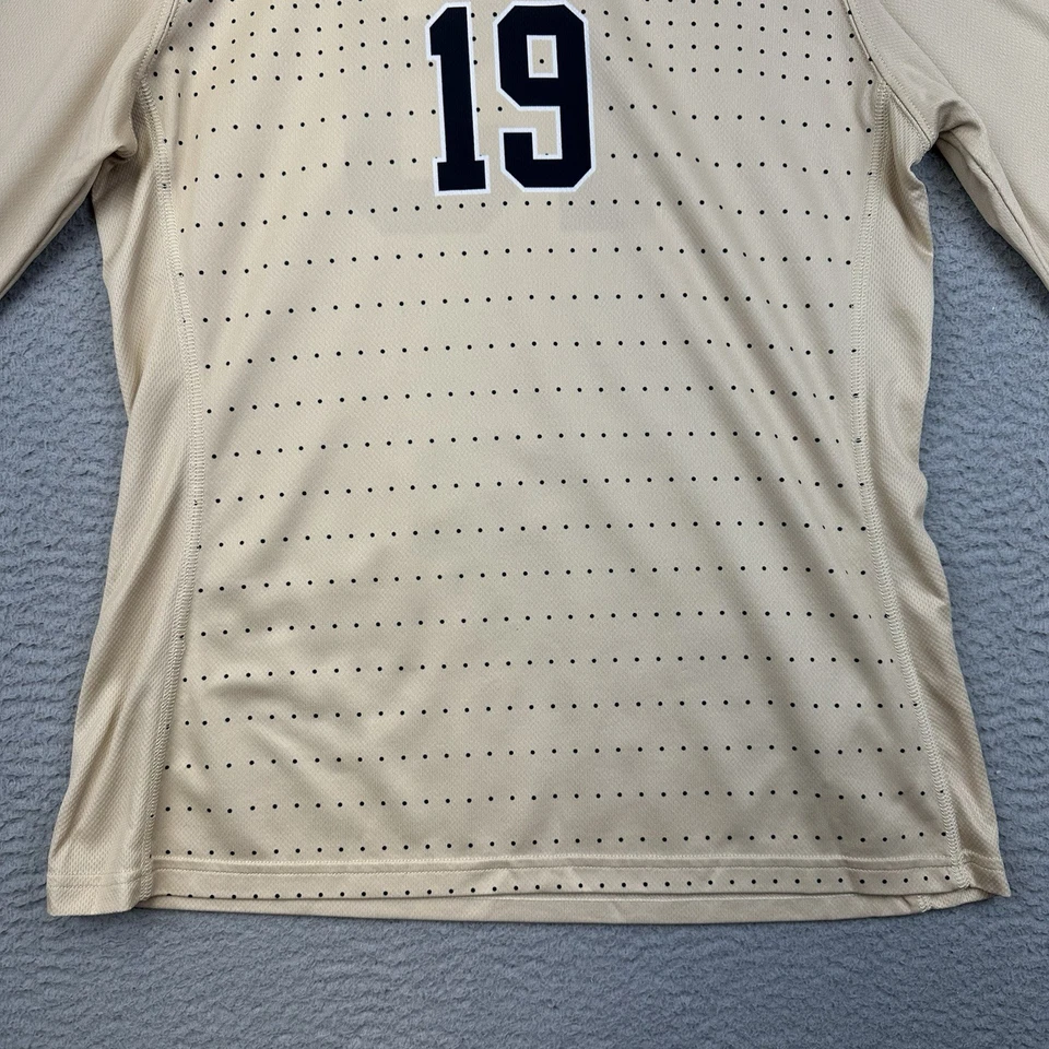 Camiseta deportiva Wake Forest para mujer mediana dorada Demon Deacon Nike poliéster #19 ACC Foto 4 de 4