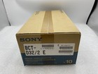 BANDES CASSETTES MÉTALLIQUES Sony BCT-D32 /2E Digital Beta Cam SCELLÉES 1 ÉTUI-10 bandes