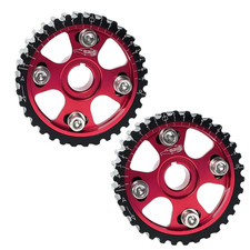 Golden Eagle B-series Adjustable Cam Gears Red Pair B16 B18 Integra Civic Golden Eagle B-series Adjustable Cam Gears Red Pair B16 B18 Integra Civic