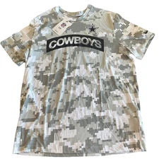 Nike Dallas Cowboys Salute To Service Arctic Camo Shirt Sz Men's Small NWT 