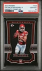 2017 PANINI #104 PATRICK MAHOMES II KNIGHT'S TEMPLAR PSA 10
