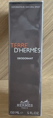 TERRE D'HERMES BY HERMES MEN'S DEODORANT 5 FL OZ 150ML BRAND NEW IN PACKAGING!!!