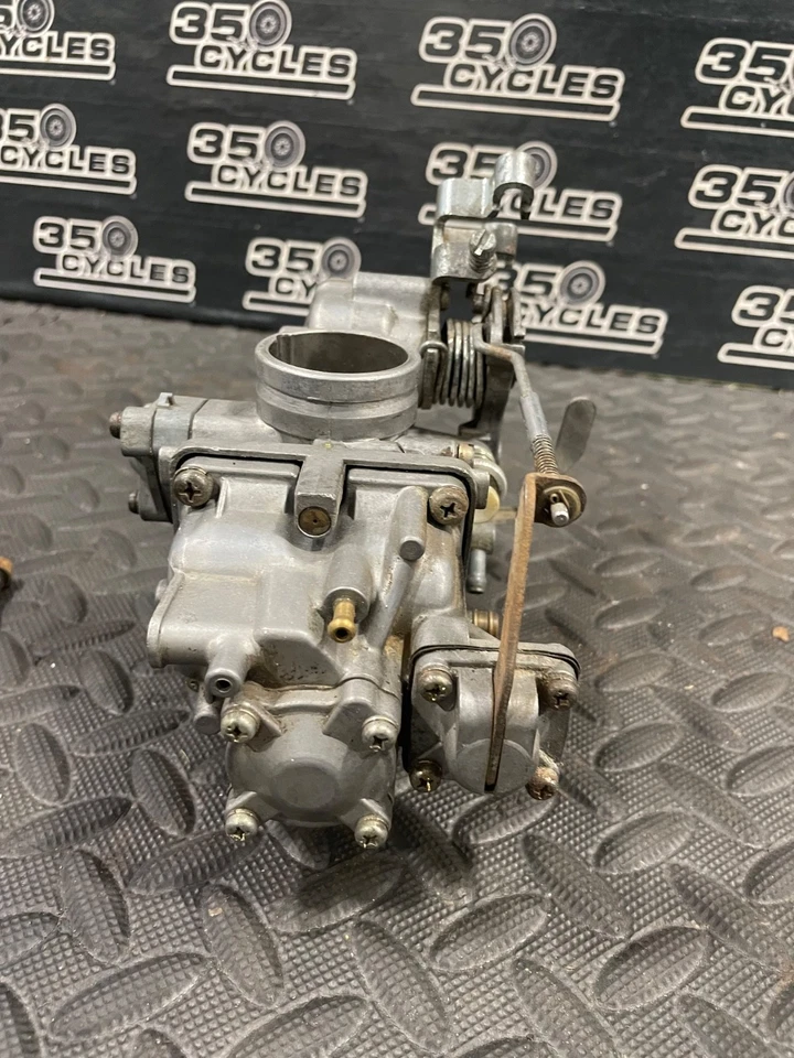 1980 Yamaha XT500 XT 500 carburador entrada combustível acelerador cabo cabo - Imagem 3 de 4