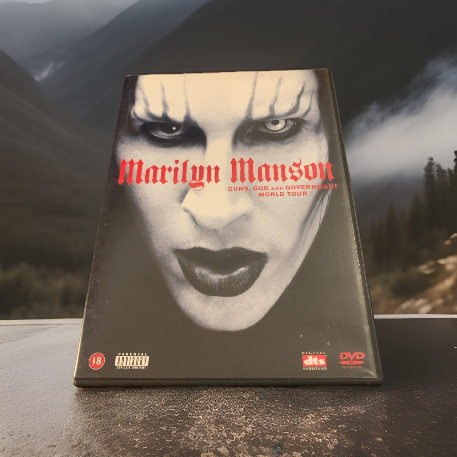 Marilyn Manson - Guns, God And Government (DVD, 2002) Original - New / Sealed!