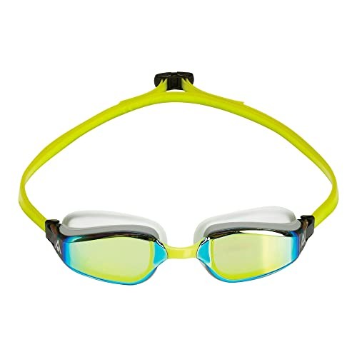 Aquasphere Fastlane Adult Swimming Goggles Unisex Adult Yellow Titani 5790₽