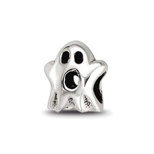 Sterling Silver Reflections Kids Ghost Bead