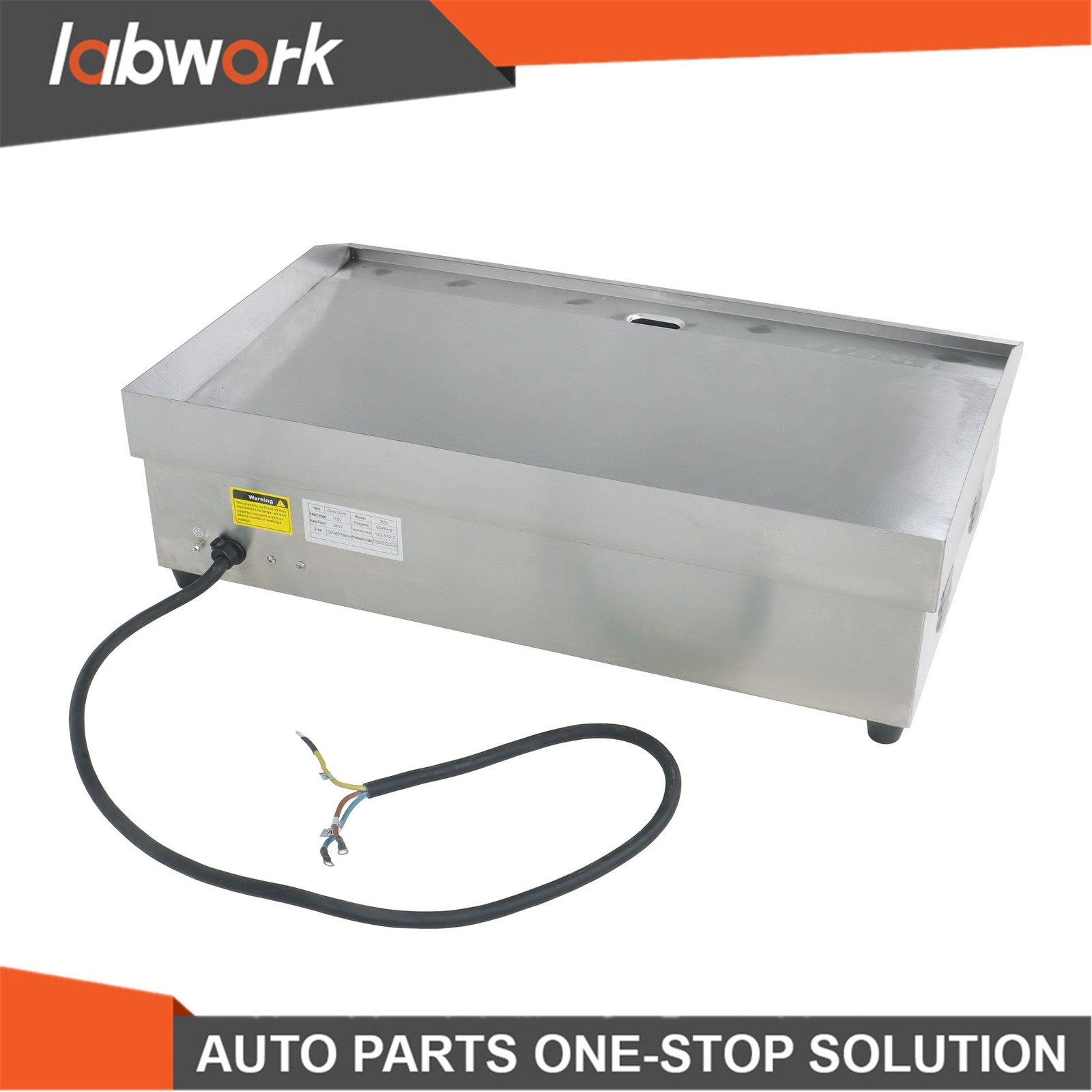 Labwork Commercial Electric Countertop Griddle Flat Top Grill Hot Plate 30"